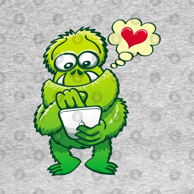 Hopeless ugly monster looking for love online by zooco